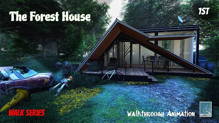 Lumion Cinematic Animation | A Rainy Day in Forest | The Forest House | Walk#1 | Jesanul Haider