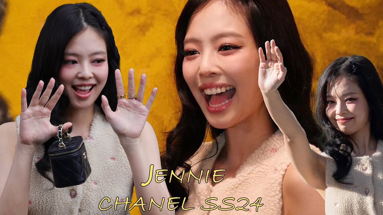 JENNIE at the Chanel “Spring-Summer 2024 Ready-to-Wear” Show in Paris –  BLACKPINK CAFÉ