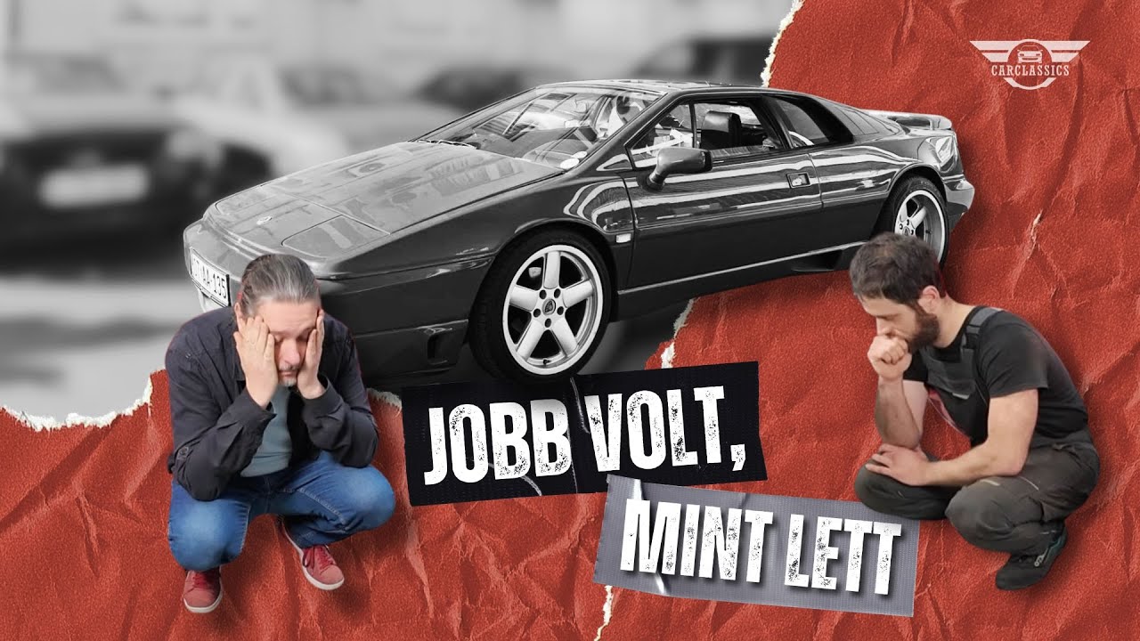 Jobb volt, mint lett - Lotus Esprit (1989)