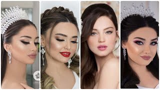 Most Trendy Bridal Makeup Look & Stunning haircuts Ideas For Bridal | UG Fashion