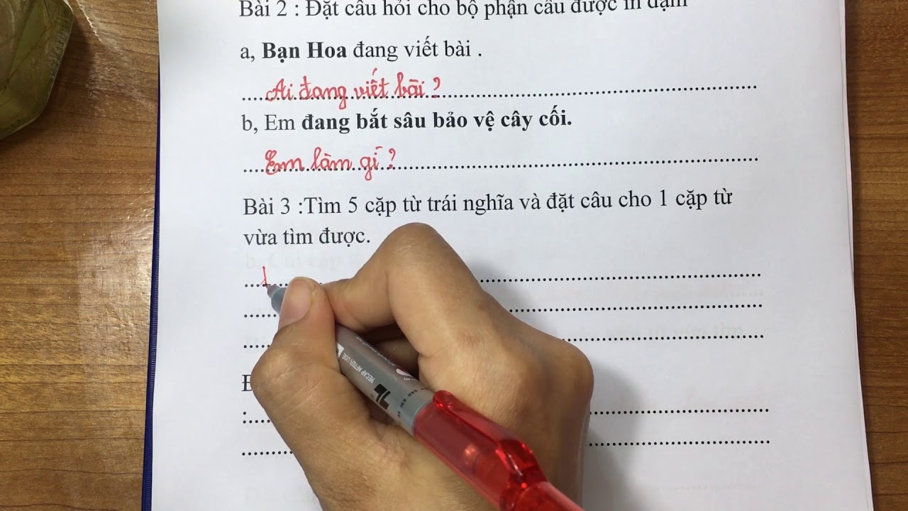 Kiểu Câu Ai Là Gì || Ôn Luyện Cuối Kỳ 2 ||Tiếng Việt Lớp 2 || Cô Huệ -  Youtube