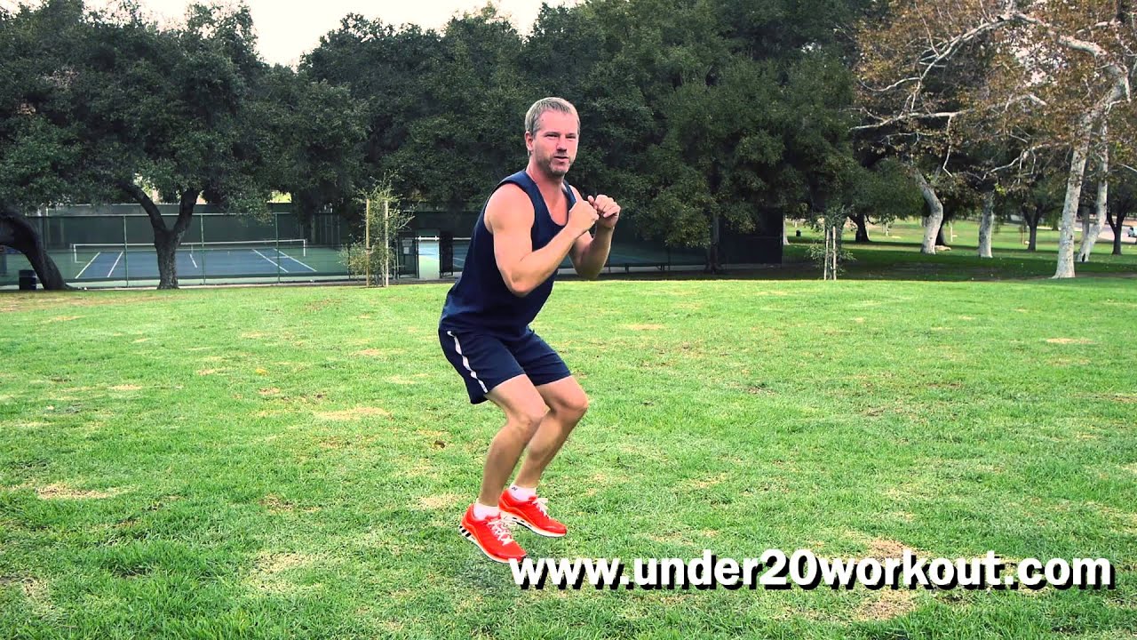 30 Second Workout at Work, Australia Kangaroo Style... 
