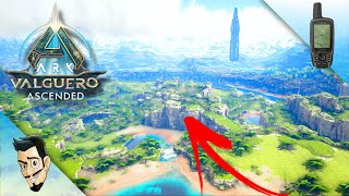 VISITE DE &quot; VALGUERO &quot; AVANT LA SORTIE ! ARK SURVIVAL ASCENDED FR