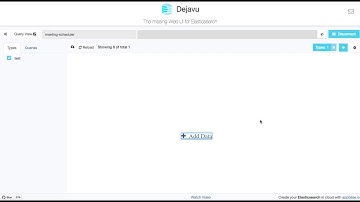 adding new data in dejavu