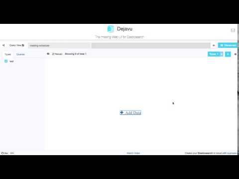 adding new data in dejavu