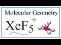 Molecular Geometry of XF5+