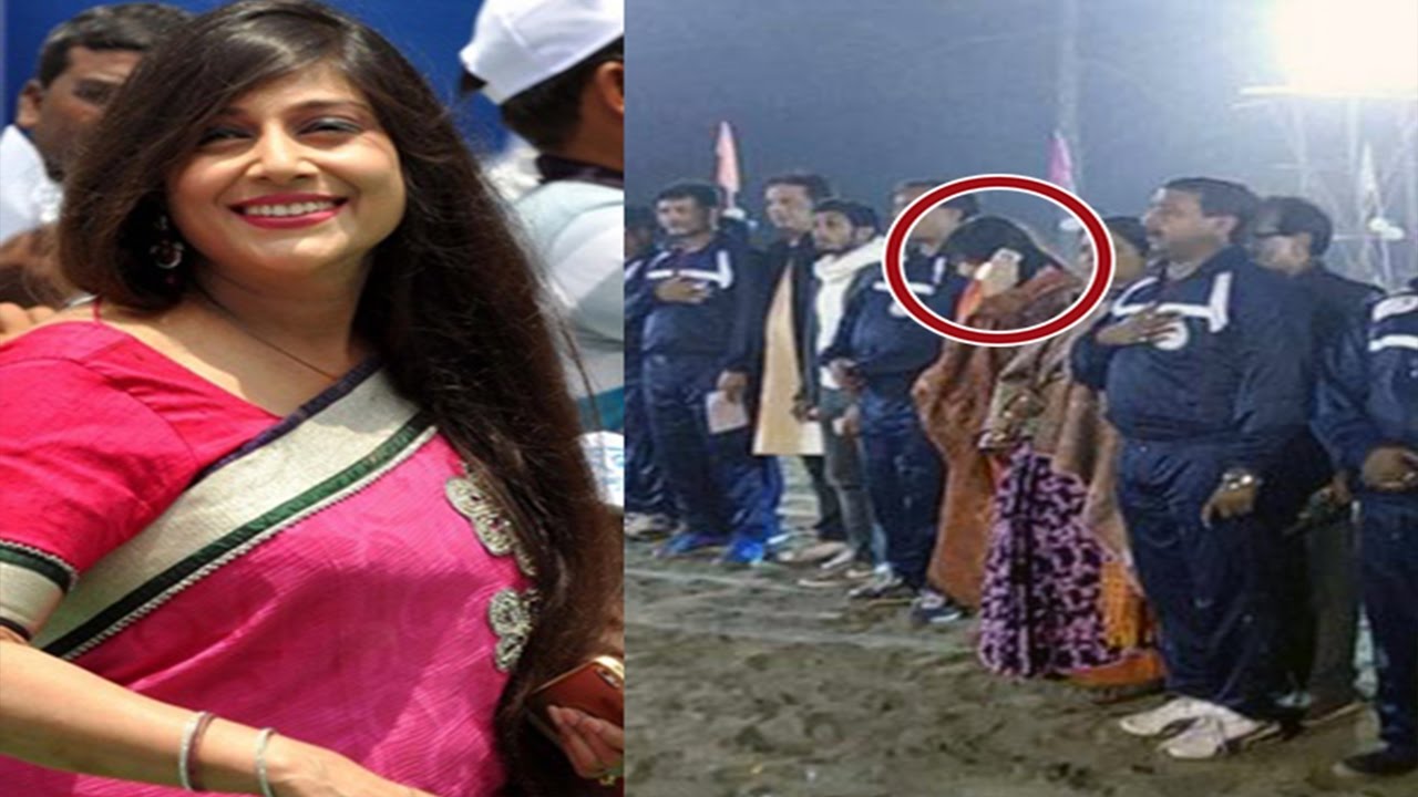 TMC MLA Vaishali Dalmiya Caught Talking on Phone During National Anthem ...