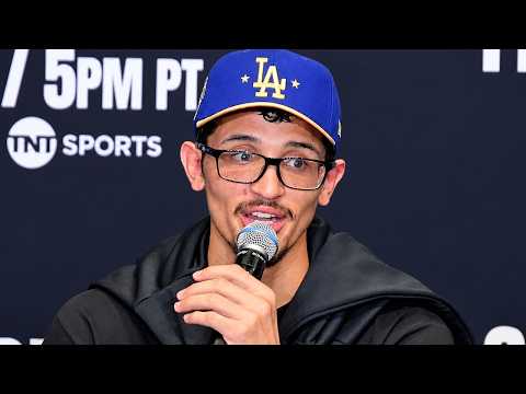 Sebastian Fundora says he KNOCKS OUT BOOTS & Vergil at Post Fight Presser after Hadribeaj KO!