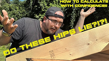 How to Calculate Roof Hips and Valleys - Rafter Master 3000 Part 4