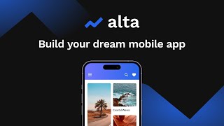 Alta AI Mobile App Builder screenshot 1