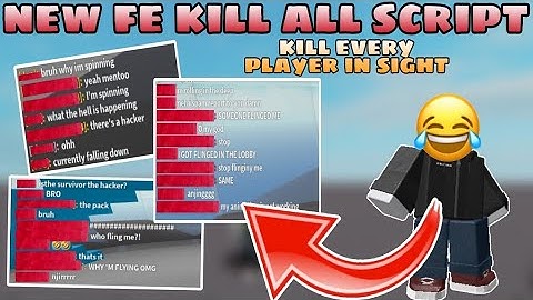 NEW OP FE Kill All Script |Kill Every Player In Sight | Works on Games with Enabled Player Collision