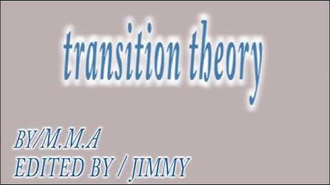 Transition State Theory  - Eyring
