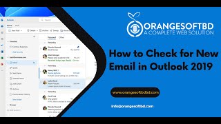 How to Check for New Email in Outlook 2019 With Orange Soft BD screenshot 5