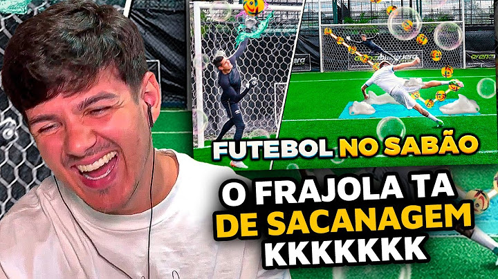 DESAFIO DA BOLA DE SABÃO!! (A BOLA FICA MUITO MAIS RÁPIDA) - wardi REACT!