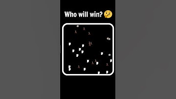 Satisfying Rock Paper Scissors Simulation #shorts #simulation