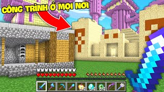 Minecraft, Nhưng Công Trình Xuất Hiện Ở Mọi Nơi