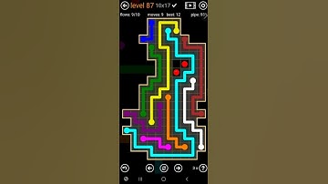 How To Solve Flow Free Amoeba Pack Level 87 10x17 Board Walk Through Solution Walkthrough