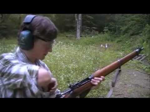 Finally a new video of being back outside blowing stuff up, havent had the chance to shoot much this year so far but I had great fun to finally be able to shoot on private property again, this time with my girlfriend, Katt and my cousin, Isaac who was visiting me. Aside from Isaac's pistols (Taurus 9mm & .22 Ruger bull barrel) I have a few new rifles I had not shot till that day, I have been getting into WWII weapons and History more recently and my girlfriend bought me a 1943 Lee-Enfield #4 for Valentines Day, then I later bought a Springfield M1 Garand also made in 1943 and then a German K98 Mauser made at Mauser #243 AG Borsigwalde-Berlin in 1939. I am greatly pleased with my purchases and had alot of fun shooting them. Guns Featured: Springfield Armory 1943 mfg. US Rifle M1 Garand British Maltby Factory 1943 mfg. Lee-Enfield No. 4 Mk. I Nazi-Germany 1939 Mauser #243 AG Borsigwalde-Berlin Karabiner Model K98 Bushmaster Model XM15-E2S CAR15A3 Configuration w/ 11.5" Barrel & 5.5" Fixed Flash Suppressor Remington 870 Express Magnum synthetic w/ 18" Barrel & 2-Shot Extention Winchester Model 1300 XTR Smith & Wesson Model 460XVR Smith & Wesson Model 629-5 w/ Custom woodgrips & 4" Barrel Ruger GP100 [GP-141] Springfield Armory XD-40 w/ Custom Duracoat Ruger Mark III Hunter w/ 6-7/8" Barrel Ruger Mark III Target w/ Stainless 5" Bull Barrel (now Isaac's) Taurus Millenium PT111 Pro9 w/ stainless slide (Isaac's gun) Ammo Used: -Korean PS-75 M2 Ball 150 Gr. FMJ 30-06 Springfield <b>...</b>