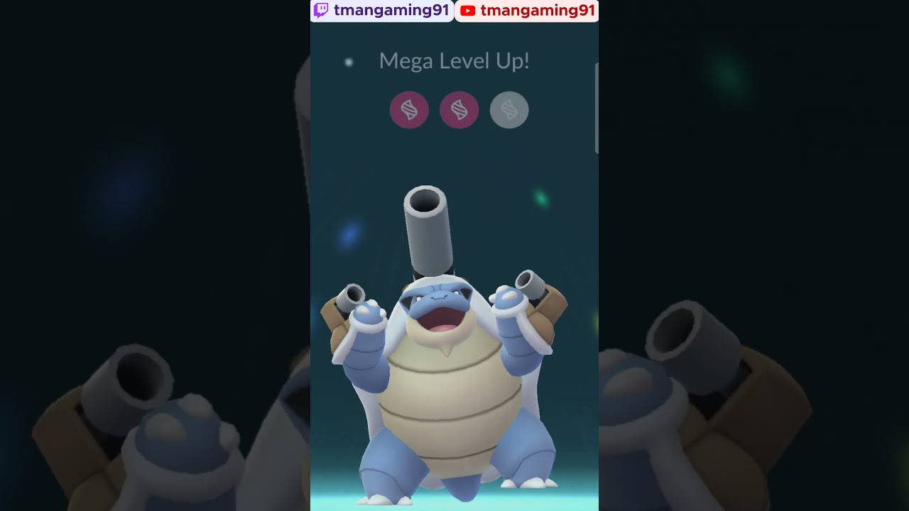 Pokémon GO-Party Hat Blastoise Mega Evolution