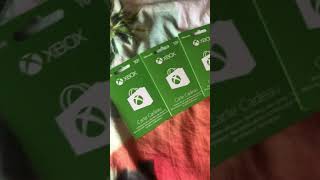 Je voie fait gagner des carte Xbox d’une valeur de 55€ + une Xbox live gold 12mois