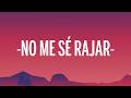 Vicente Fernández - No Me Sé Rajar (Letra/Lyrics)