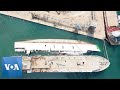 Lebanon: Aerial Shots Show Devastated Beirut Port
