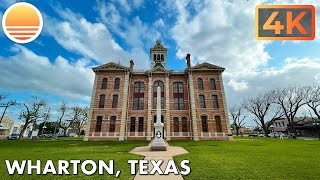 Wharton, Texas! Drive with me in a Texas town!