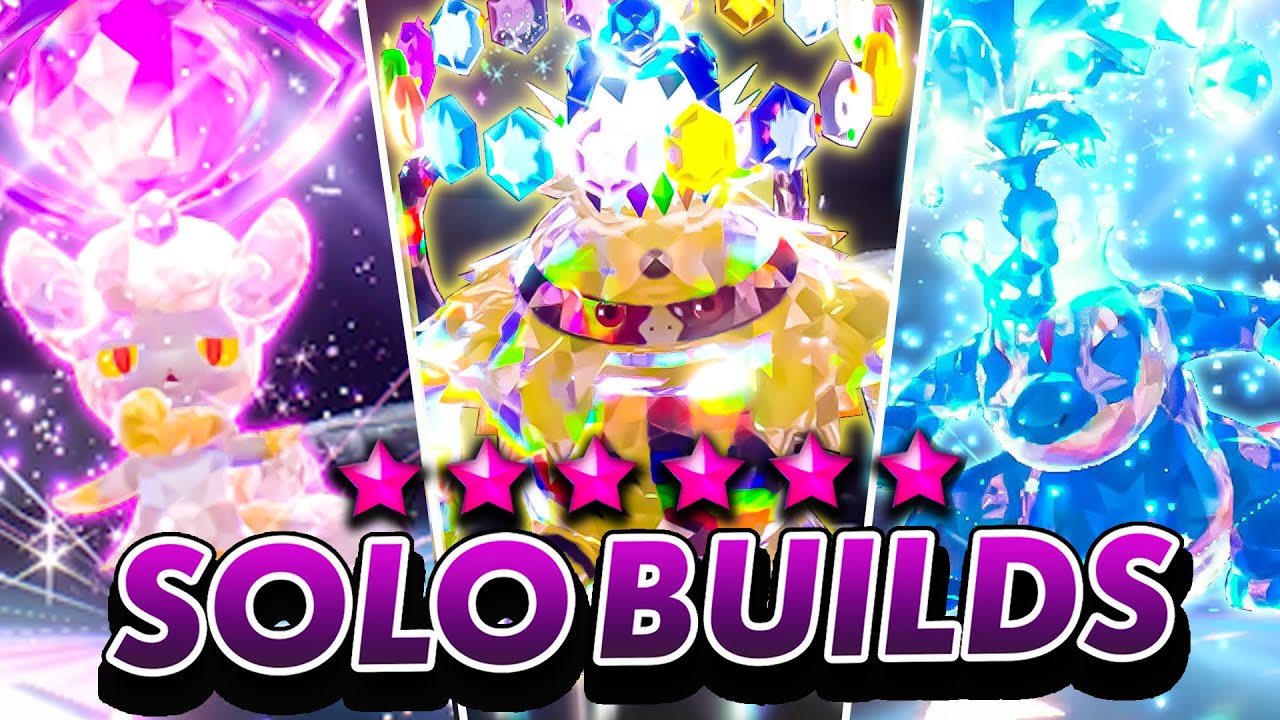 15+ ЛУЧШИХ покемонов для 5 и 6 ЗВЕЗДНЫХ РЕЙДОВ TERA SOLO в Pokemon Scarlet и Violet DLC 2