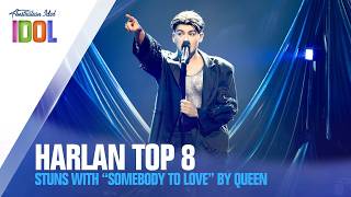 Harlans Mind-Blowing Somebody To Love Performance Top 8 Super Twist Week Australian Idol