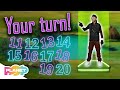 Numbers 11 to 20 vocabulary rap  listen and repeat  esl kids  planet pop