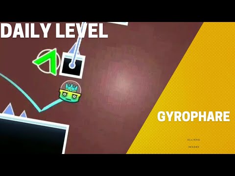 "Gyrophare" by Ellisha [100%] (Insane) [1 Coin] [Daily] | Geometry Dash