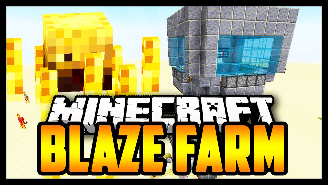Easy Blaze Xp Blaze Rod Farm Minecraft 1 9 Tutorial 1 9 1 8 1 7 1 6 Youtube