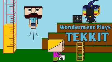 #15 Wonderment Plays Tekkit - Were Going To The Nether!