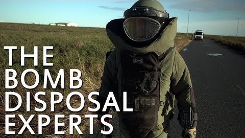 The bomb disposal experts
