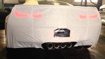 2015 C7 Z06 Corvette Startup and Revs