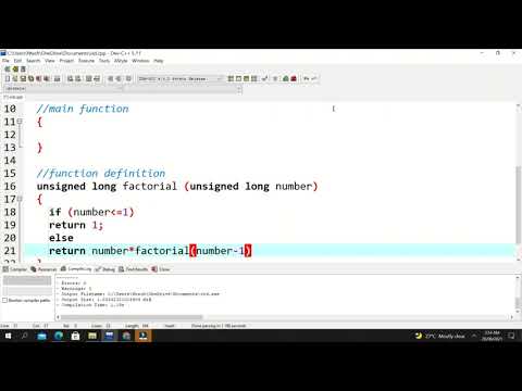 c++ program for factorial series[recursive function] with easy method..