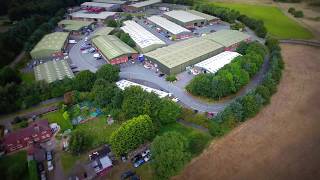 Atcham Business Park Aerial View - Dji Drone