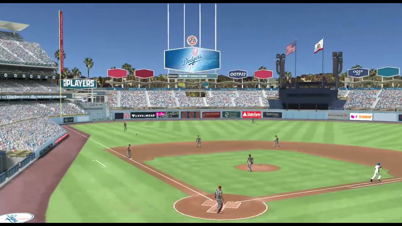 OOTP 22 FIC GIANTS VS FIC DODGERS