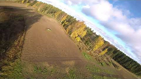 First test flight with Gopro Hero 5 Session