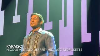 Miniatura de vídeo de "“Paraiso” Jeffrey Hidalgo, Morissette & Nicole Asensio"