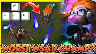 WSAD FEELS LIKE A WHOLE NEW GAME!! 13 Year League Player Tries WSAD on his main Zoe | Erick Dota LoL