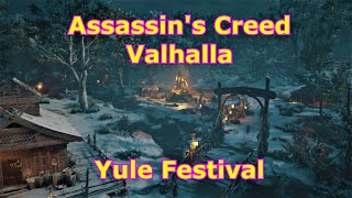 Yule Festival DLC - Assassin's Creed Valhalla - Party at the Festival and Get Some Cool Armor Too screenshot 3