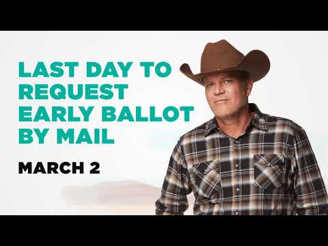 Last Day to Request Early Ballot By Mail - March 2