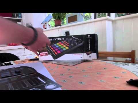 Traktor Kontrol F1 Unboxing