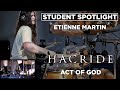 Capture de la vidéo Student Spotlight - Etienne Martin - Hacride - "Act Of God" Drum Playthrough