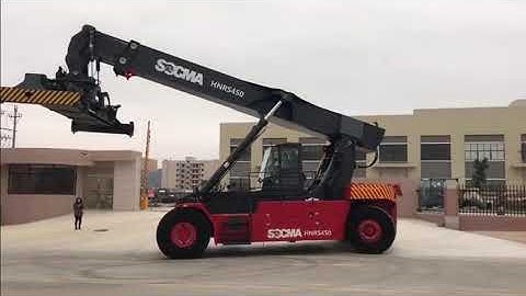SOCMA 45ton reach stacker for container yard