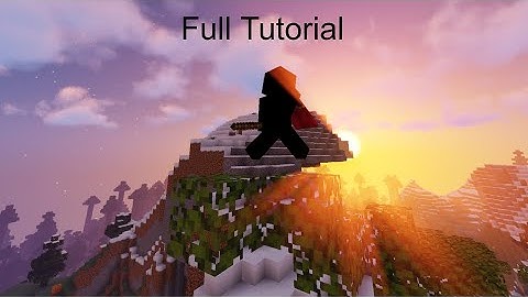 How to scaffold hack in Minecraft (Command Block tutorial)