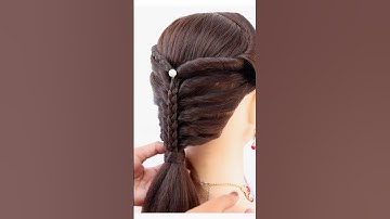Easy everyday ponytail hairstyle #hairstyle #ponytail