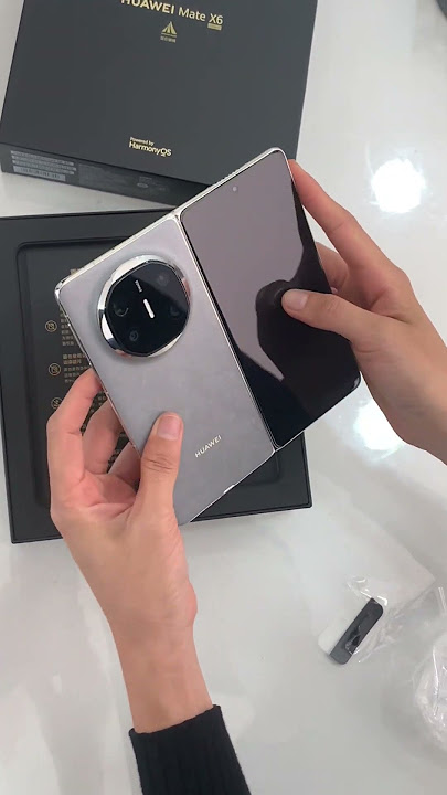 HUAWEI Mate X6 FIRST LOOK UNBOXING: NO compromise foldable?