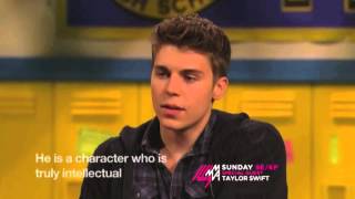 Nolan Funk speaks French on the MTV Awkward. aftershow